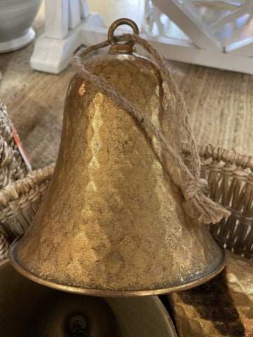 BELL DIMPLED ANTIQUE GOLD 