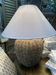 AMAYA WEAVE TABLE LAMP 50X50X57CM NATURAL