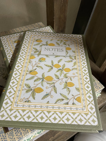 NOTEBOOK LEMONS MEDIUM