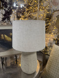JELANI TABLE LAMP LINEN/NATURAL 28X28X44CM 