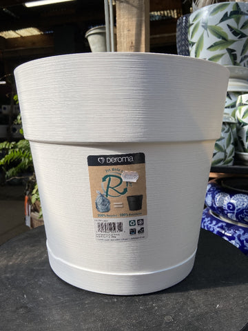 SAVE CONE & SAUCER 29cm BIANCO